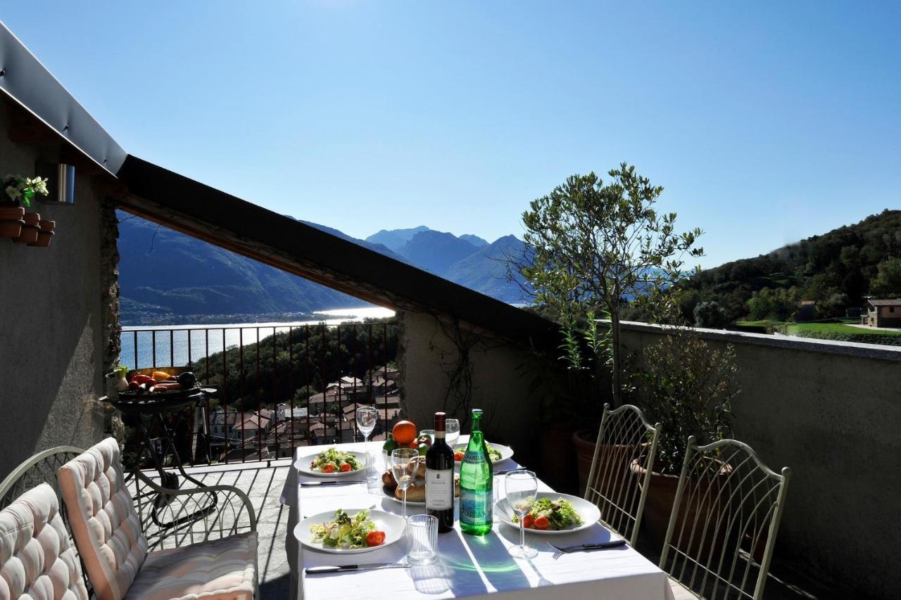 Ferienwohnung Belmonte Terrazzo Pianello Del Lario Exterior foto