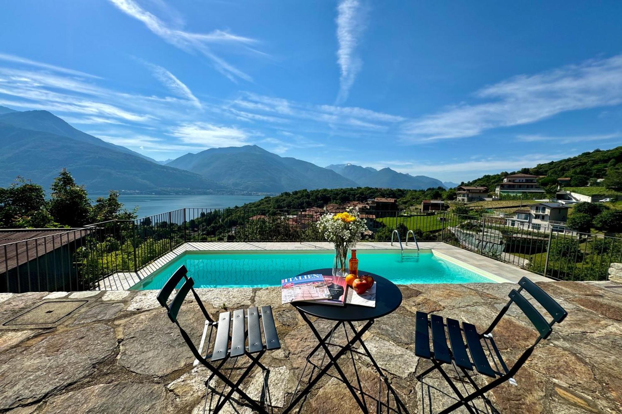 Ferienwohnung Belmonte Terrazzo Pianello Del Lario Exterior foto