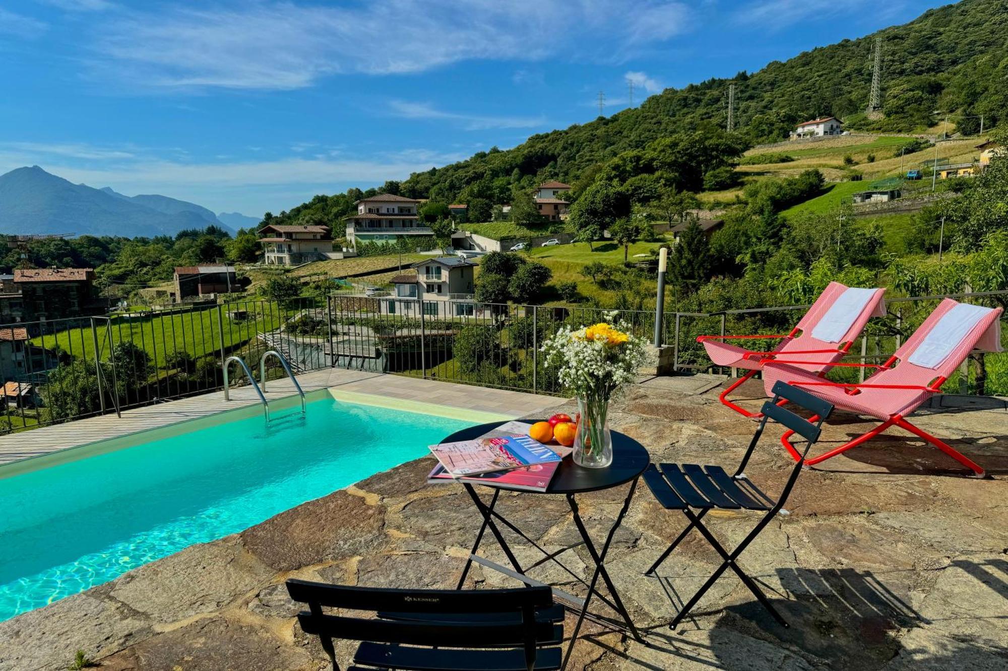 Ferienwohnung Belmonte Terrazzo Pianello Del Lario Exterior foto
